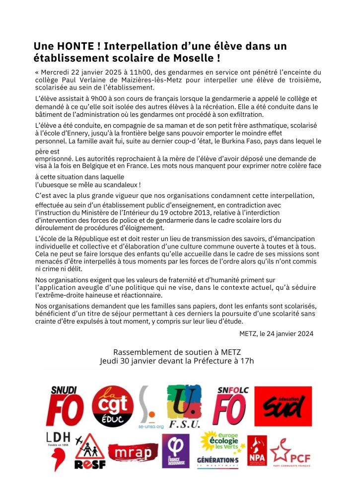 Le communiqué 