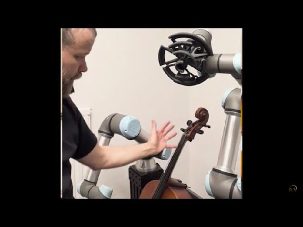 Meet the composer Fredrik Gran who built a cello-playing robot