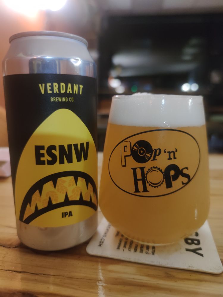 Even Sharks Need Water,Verdant. Beer in Pop'n'Hops.