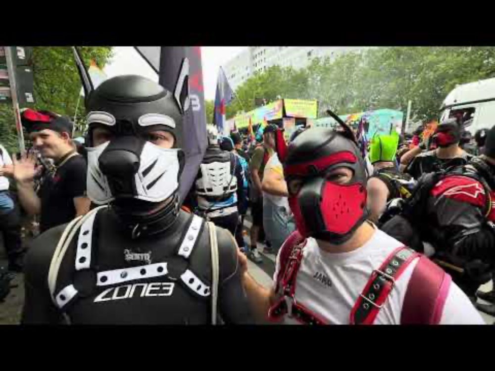 26.07.2025 Berlin Das Puppy-Phänomen auf dem #CSD