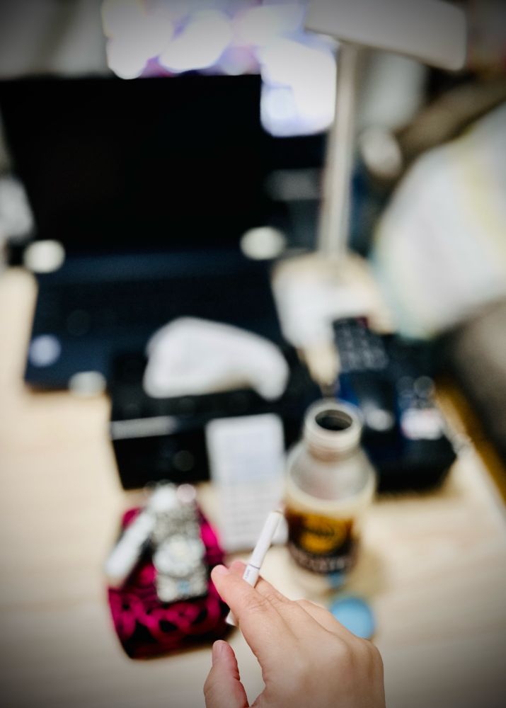 線香代わりに今日は、2本🚬
Tully's珈琲1缶