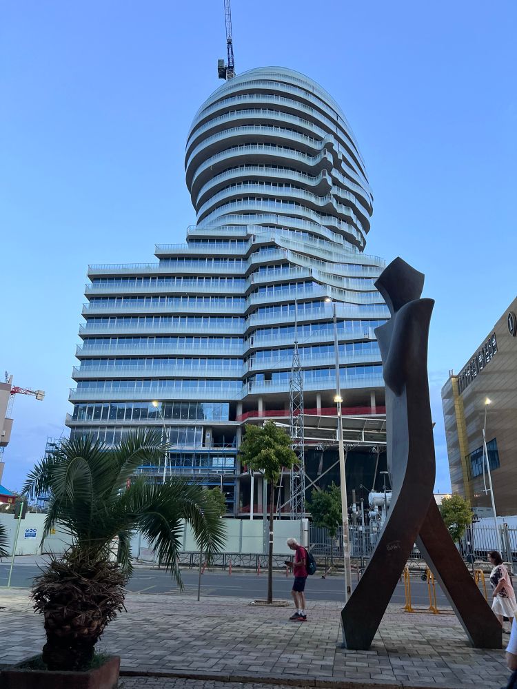 New tall building Tirane 