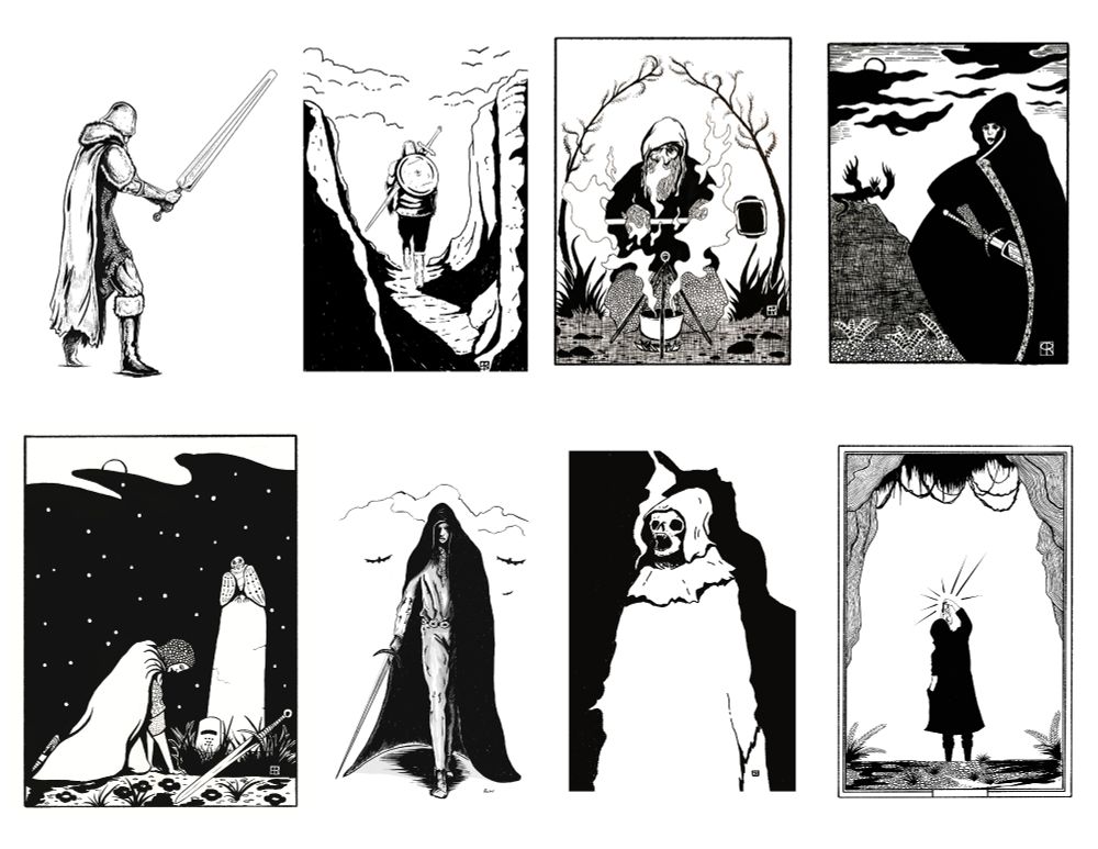 example of fantasy illustrations