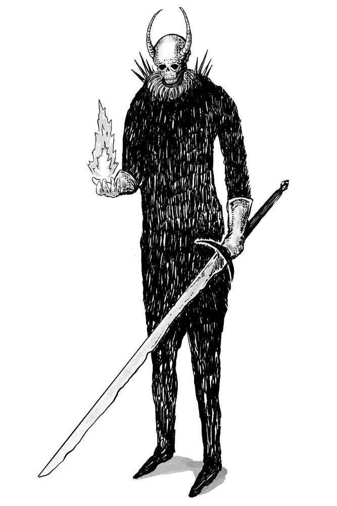 B&W drawing