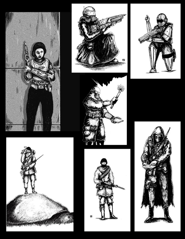 example of fantasy illustrations