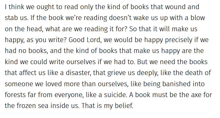 quote from kafka
