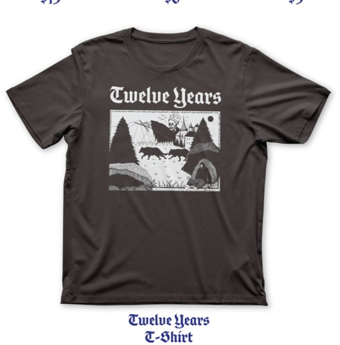 t shirt for 12 years rpg with perplexing ruins art