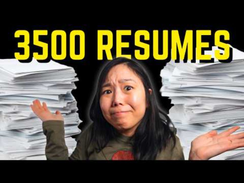 I went through 3500 applications as a tech hiring manager, what I learned...