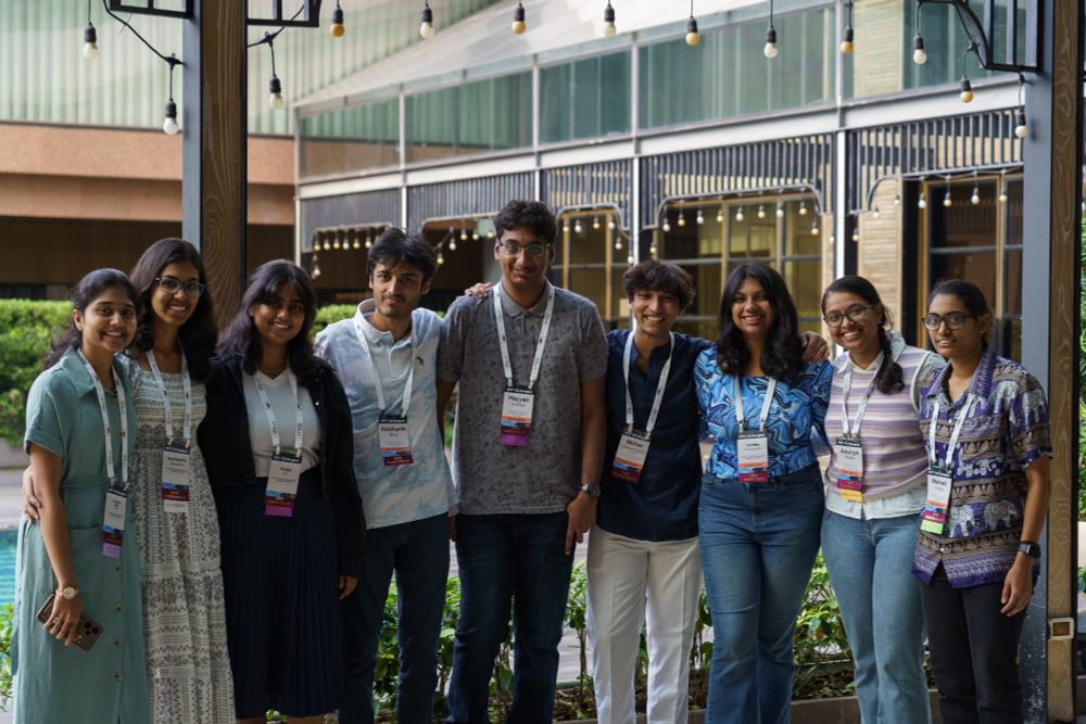 a group photo of 9 final-year undergraduate students majoring in Computer Science and Engineering at the National Institute of Technology Karnataka (NITK) at IETF 122, their their first in-person IETF experience
