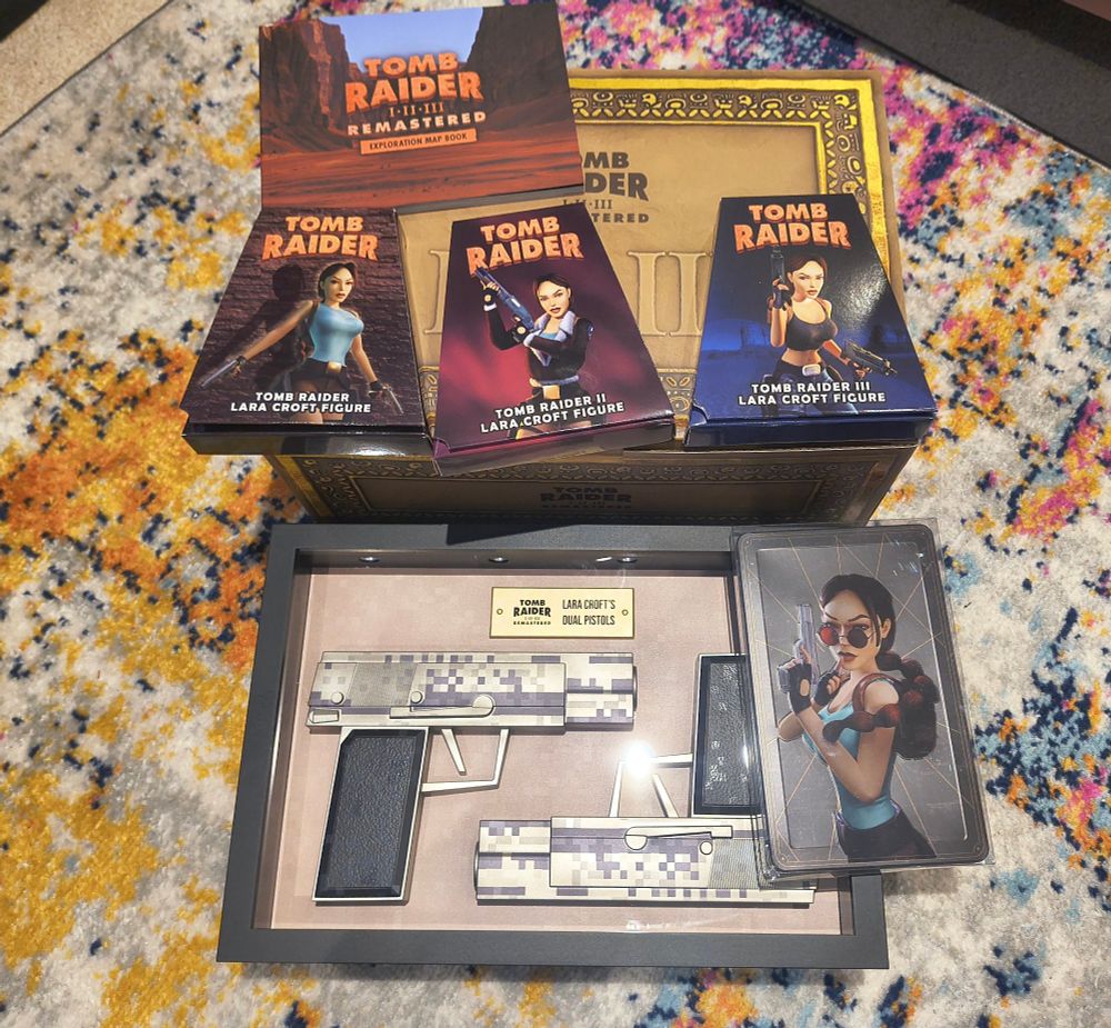 Tomb Raider 1 - 3 remastered collector's edition