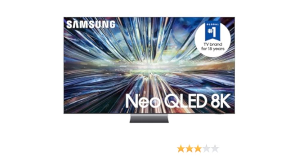 Amazon.com: SAMSUNG 85-Inch Class QLED 8K QN900D Series Neo Quantum HDR Smart TV w/Dolby Atmos, Object Tracking Sound Pro, Infinity Edge, AI Motion Enhancer Pro, Alexa Built-in (QN85QN900D, 2024 Model...