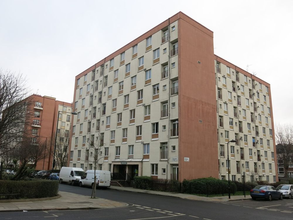 Hawkshead House - eight-storey T-shaped block