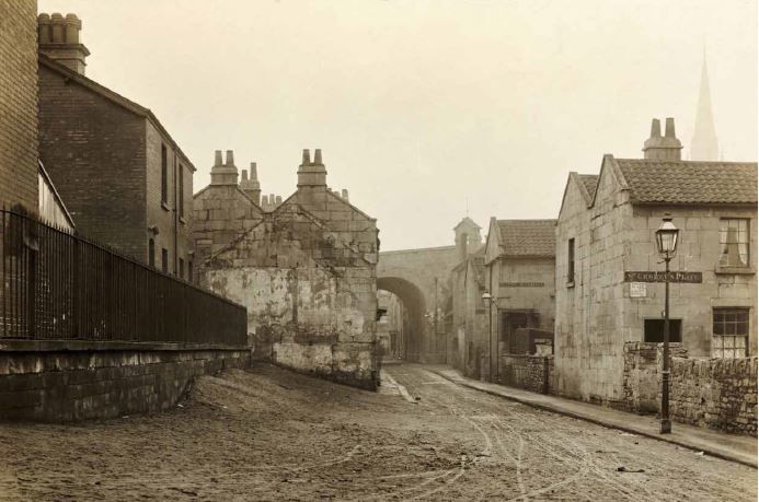 Dolemeads before redevelopment in 1890s
