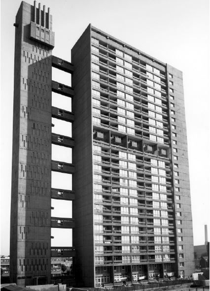 Early black and white view of Balfron