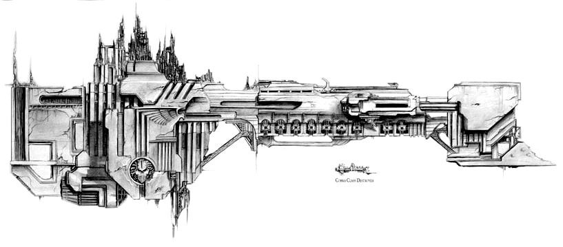 Gloriana class ship from Warhammer 