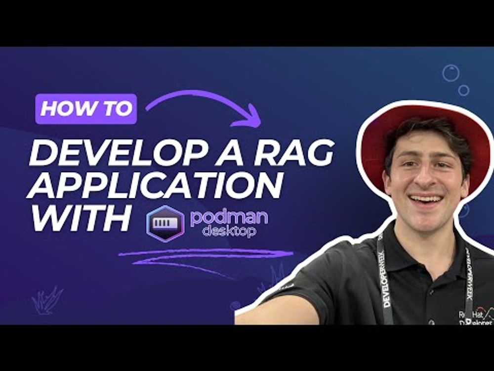 How to develop a RAG application with Podman Desktop & Podman AI Lab