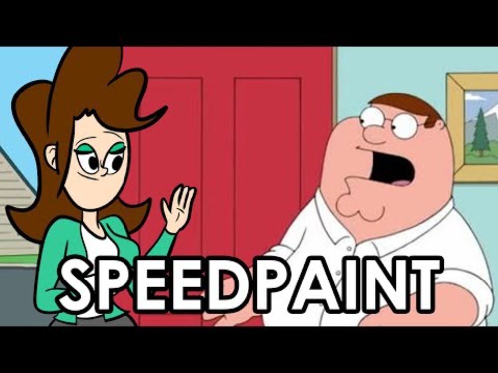 Peter Griffin at the Door | Speedpaint