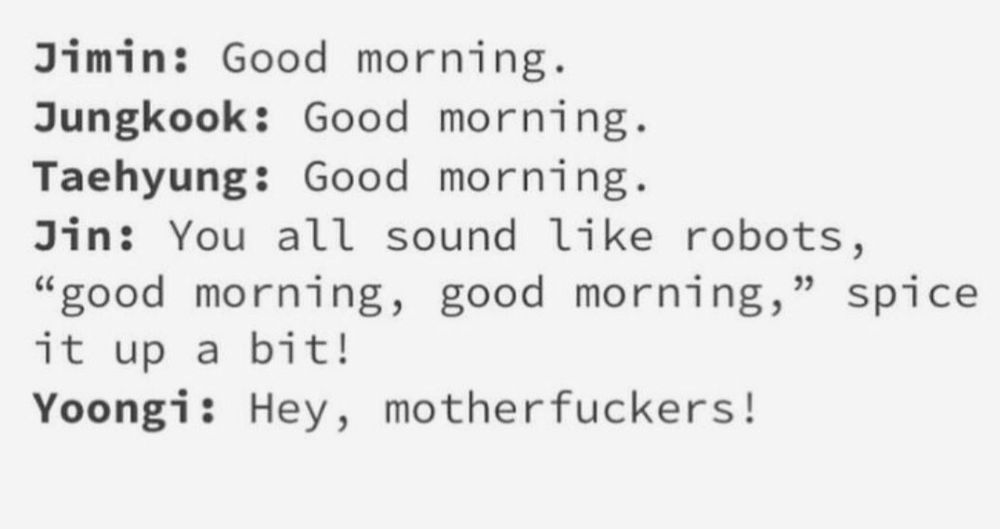 BTS INCORRECT QUOTES