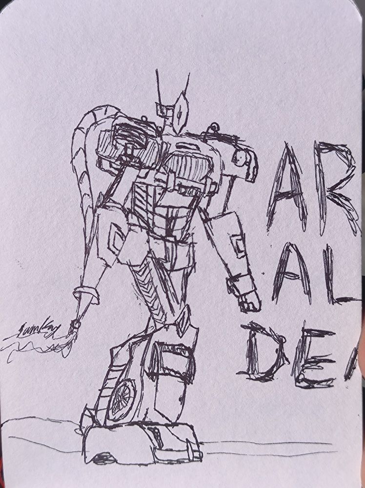 Sketch of TF Lineage Shockwave referencing the 