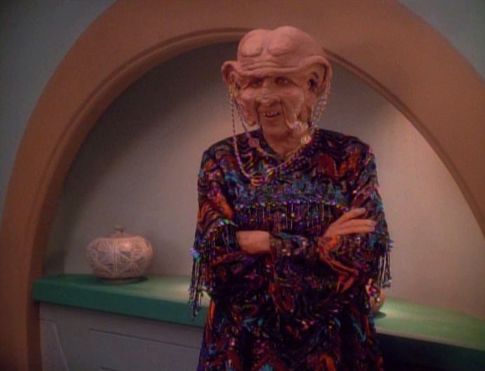 A Ferengi woman from the show Deep Space 9
