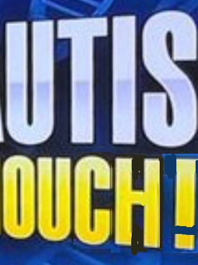 a screenshot that was circulating this week of text saying "autism announcement" in big block caps, and that i cropped and slightly edited in ms paint so now it shows an abbreviation of Urinary Tract Infections with the word "ouch!" underneath