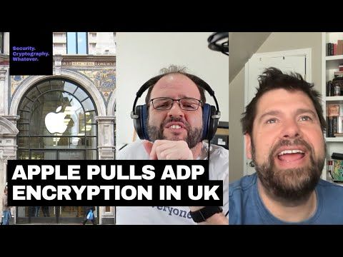 Apple Pulls Advanced Data Protection in the UK with Matt Green and Joe Hall