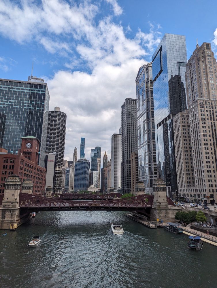 Chicago River, taken from the Brown Line 'L'