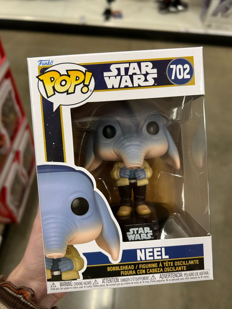 a picture of the Neel funko pop