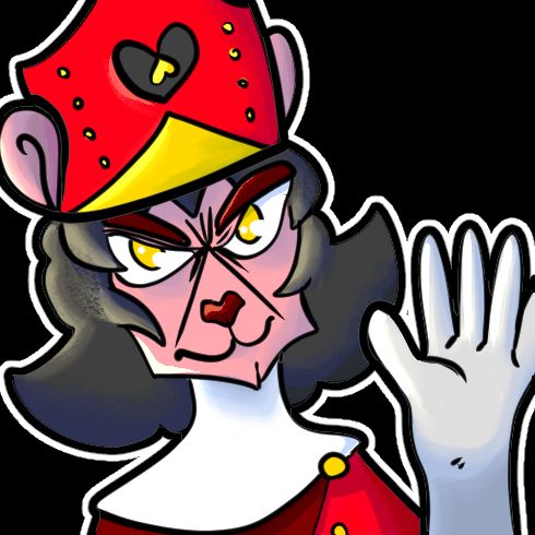 mouse monarch waving