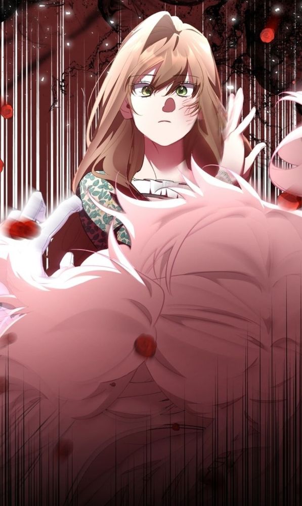 The pink-haired girl slaps the brown-haired girl’s face, so the brown-haired girl slaps her back