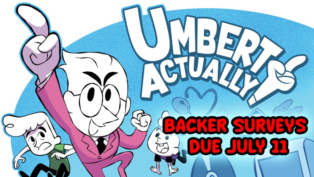 Umbert rewards backer survey reminder 