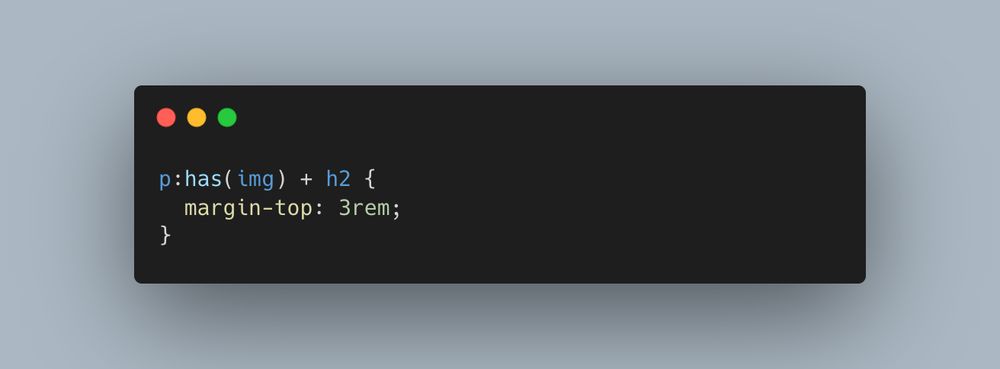 p:has(img) + h2 {
  margin-top: 3rem;
}
