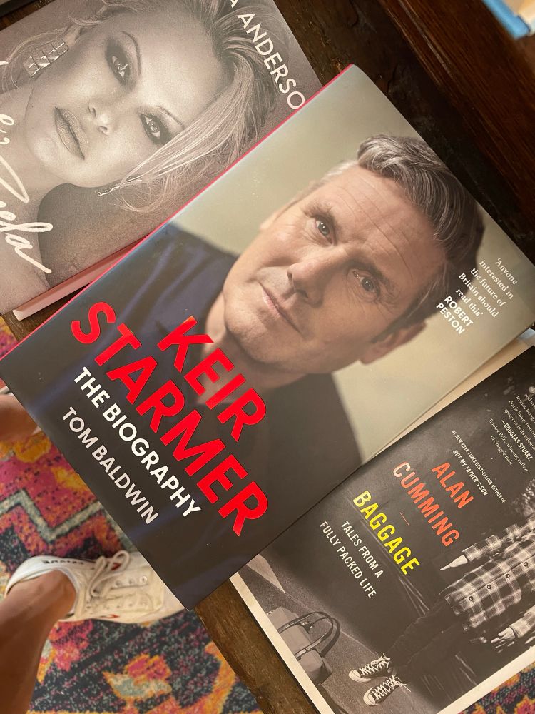 The cover of a biography of terrible Labour PM Keir Starmer