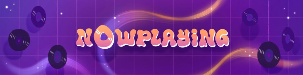 Nouveau logo du media NOWPLAYING, dédié à la musique de jeux vidéo. Artwork par Misu Fany.