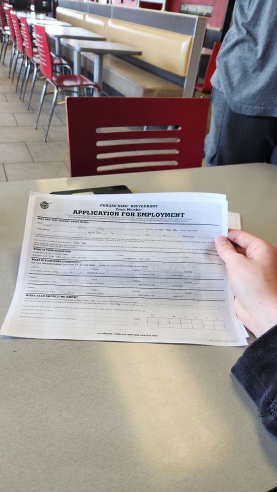 burger king job app