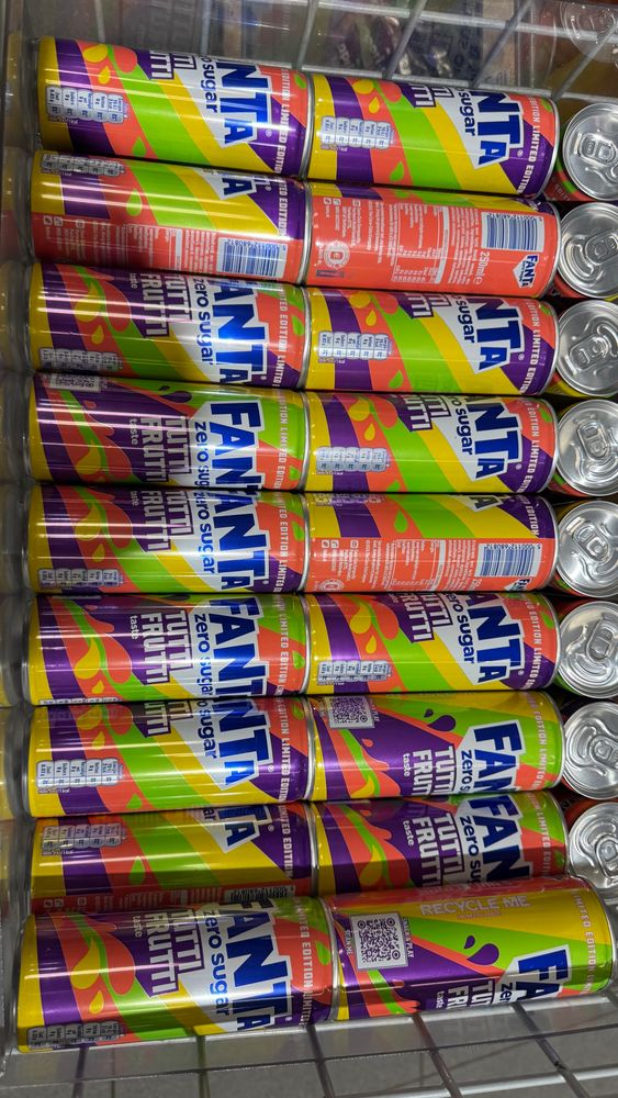 Fanta Tutti Frutti zero sugar Dosen