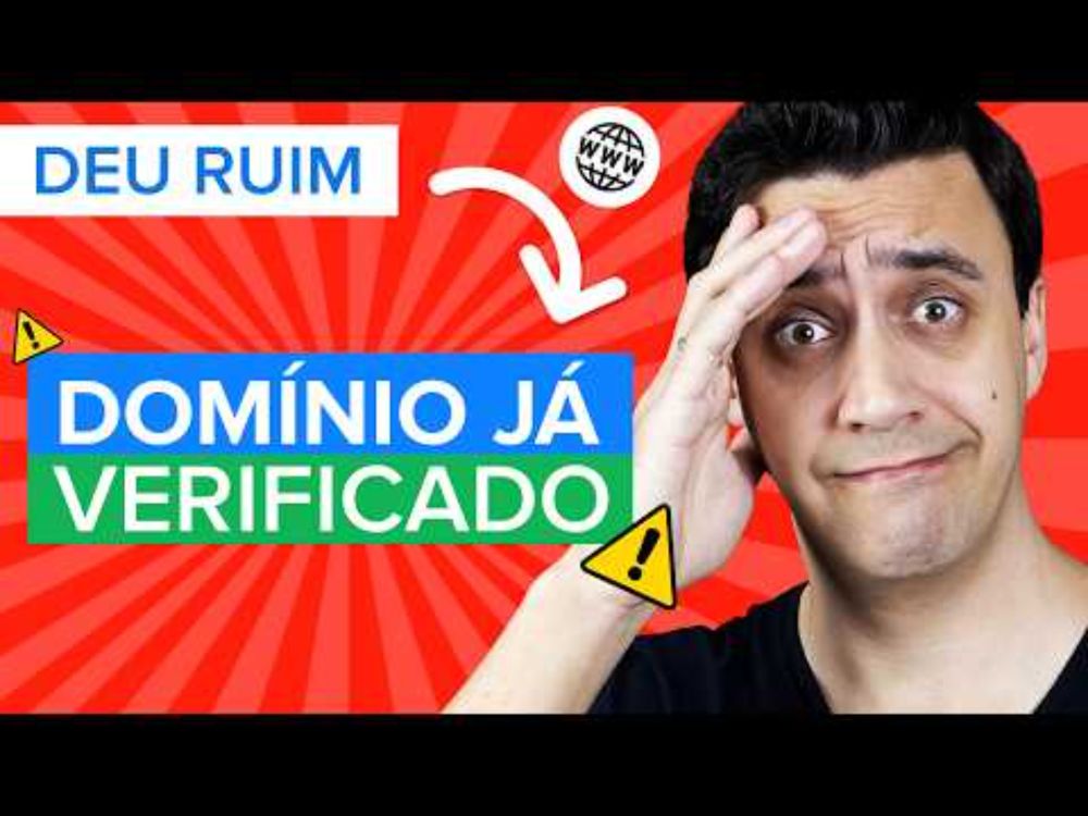 DOMÍNIO já foi VERIFICADO Facebook Ads - O que fazer? (Meta 2024)