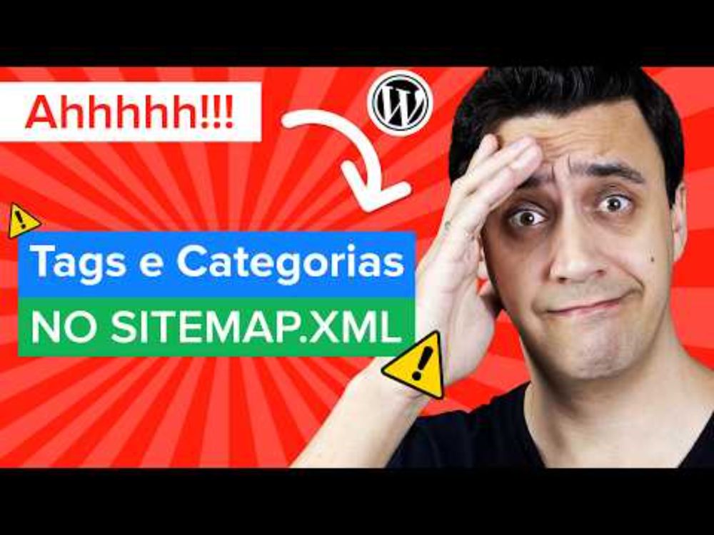 Tags e Categorias do Sitemap XML do Yoast SEO - Como INCLUIR ou EXCLUIR (2024)