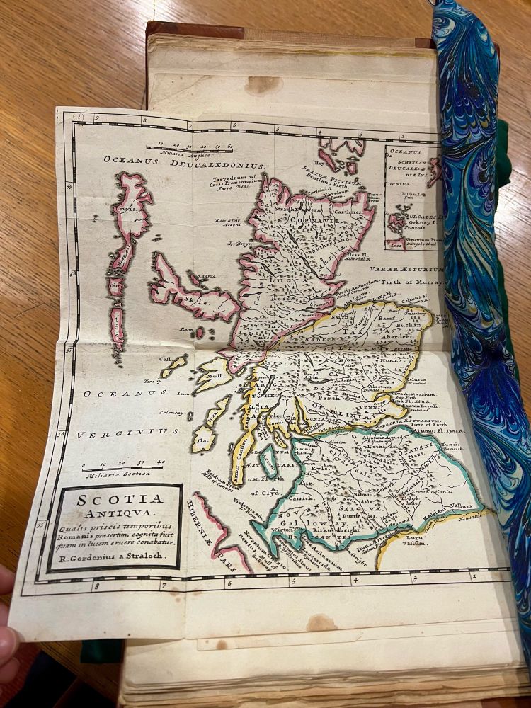 Map of Scotland from 1723.
