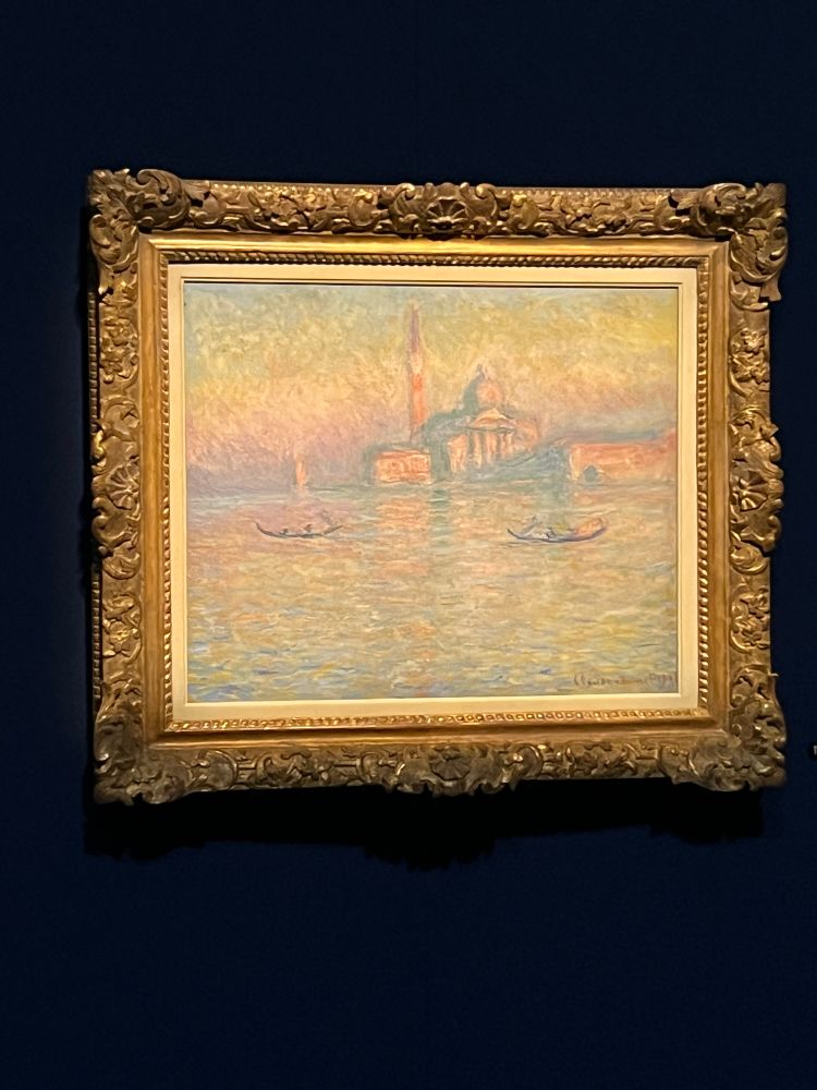 A Monet of sunrise on the lagoon