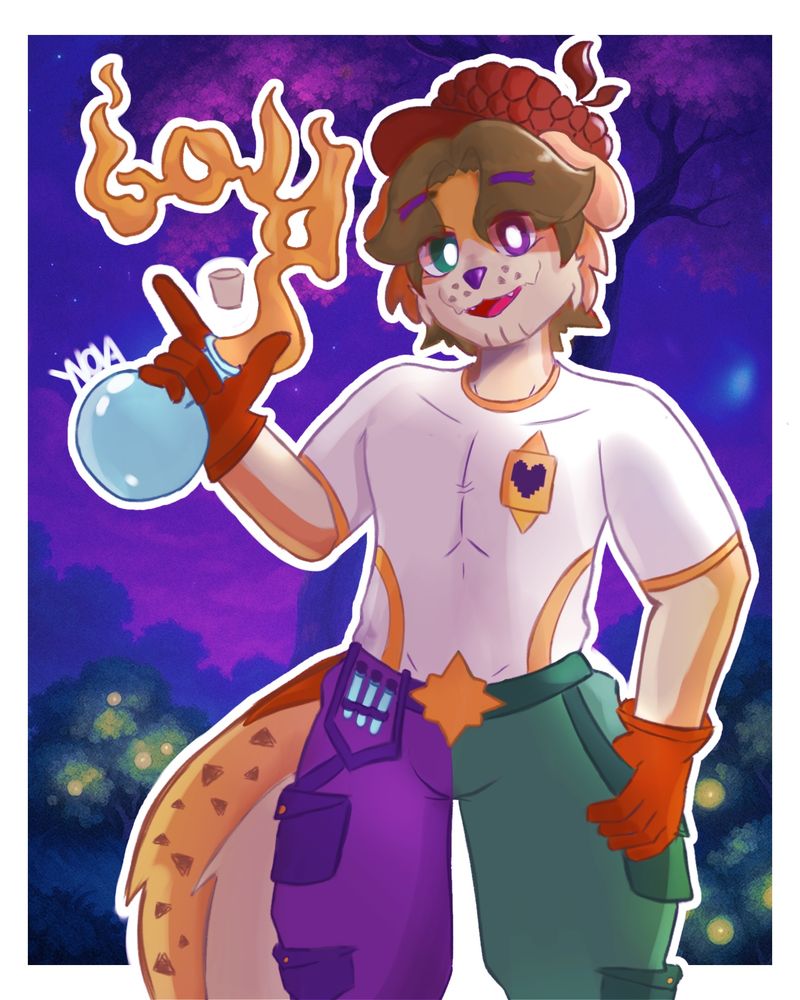 Furry art Dog Fursona 