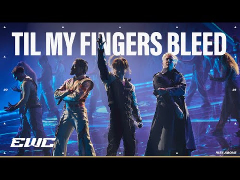 EWC 25 Opening Ceremony 4K: Til My Fingers Bleed ft. DINO of SEVENTEEN, Duckwrth, The Word Alive