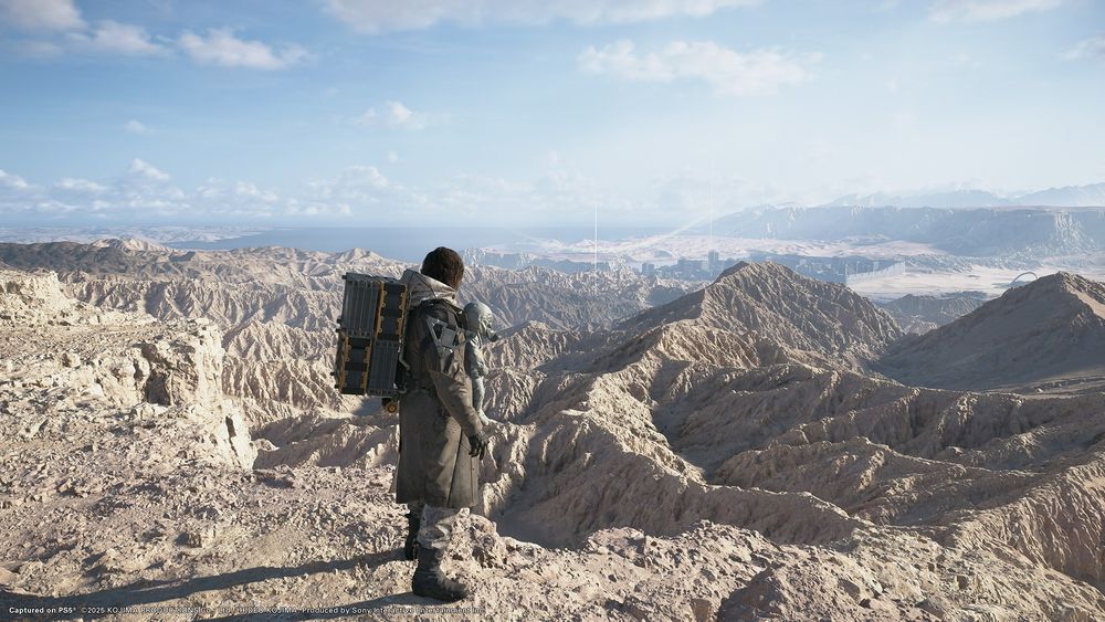 Screenshot of Death Stranding 2: On the Beach