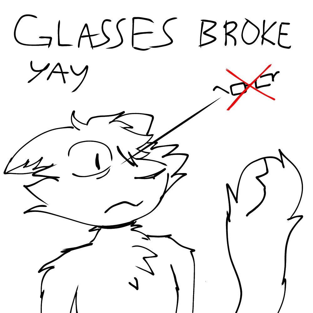 Sad and soggy looking gatto. He is sad because no glasses.