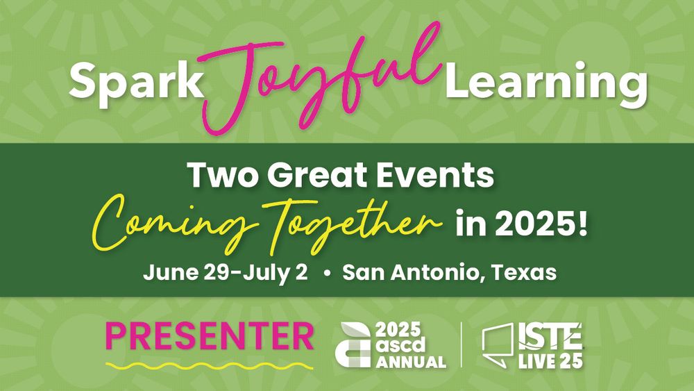 Iste25 and ascd annual conference logo