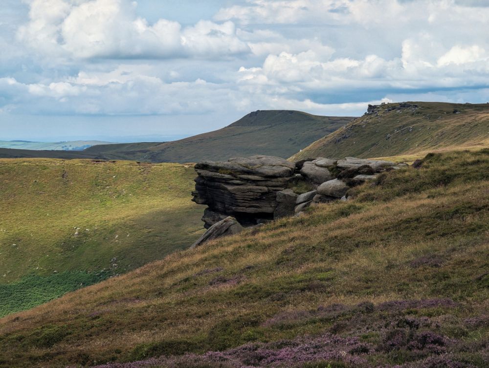 Looking back along the southern edge