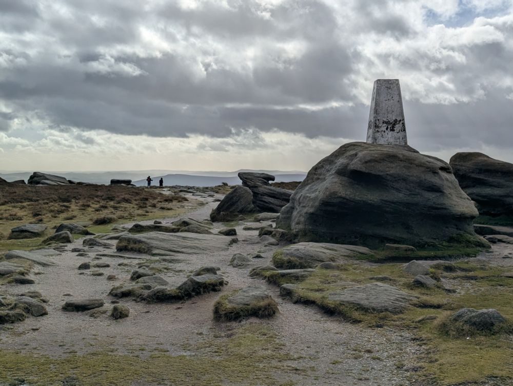 Kinder Low trig point