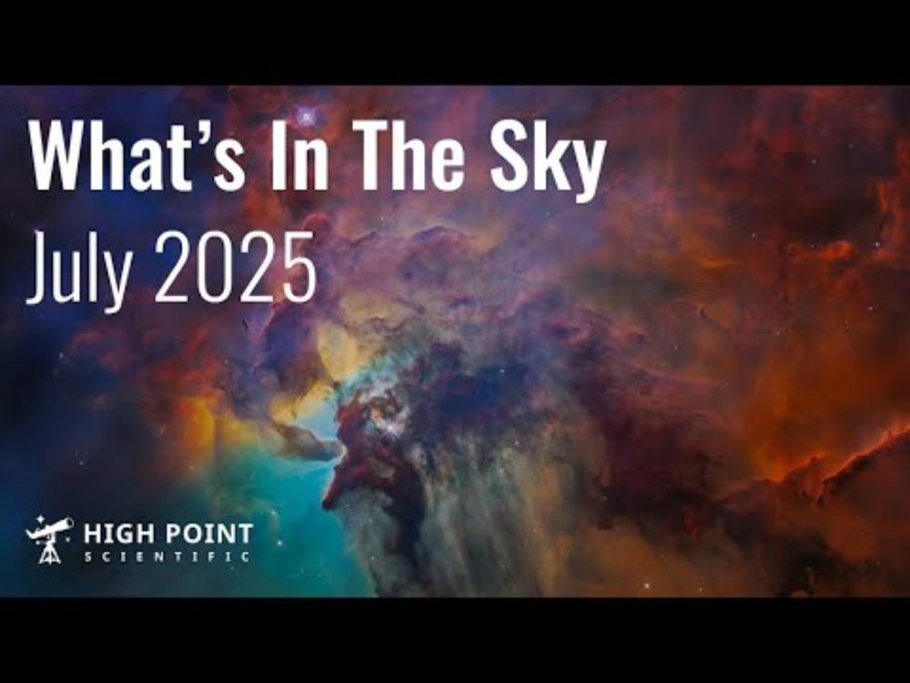 What's in the Sky this Month | July 2025 | High Point Scientific