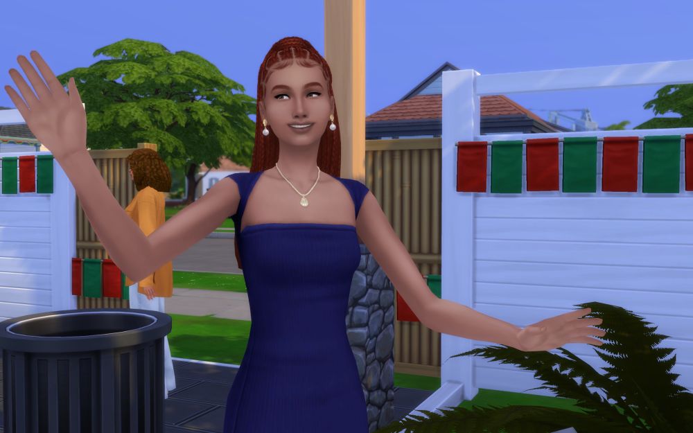 Matilda at Sigrid’s Bridal Shower. 