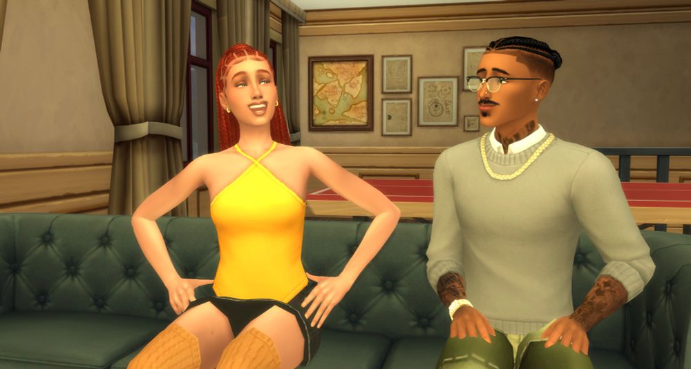 Matilda and Dandre on their date. 